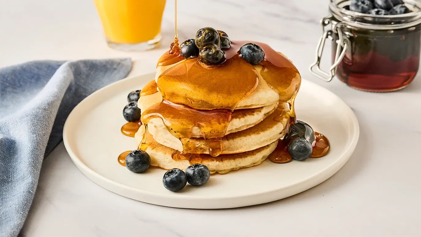 Blueberry Flavored Pancakes