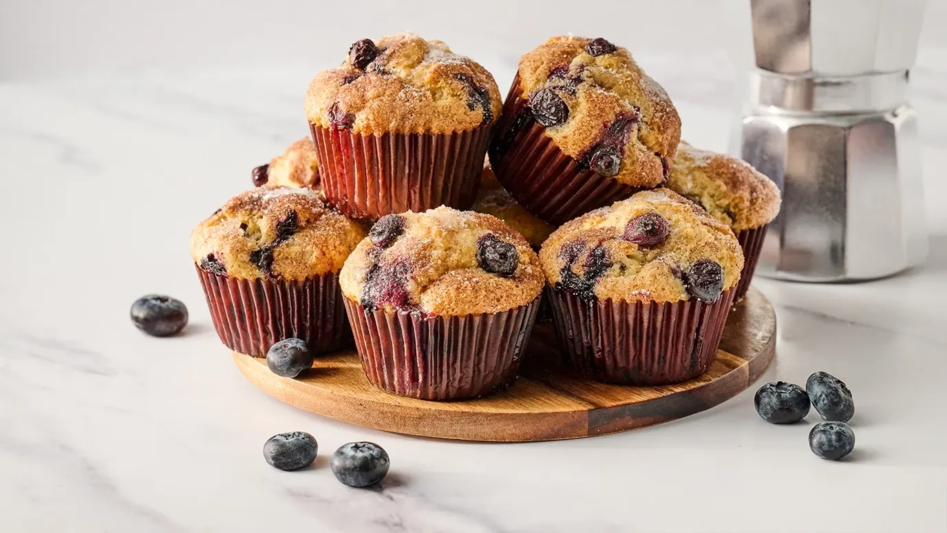 Mini Blueberry Muffins