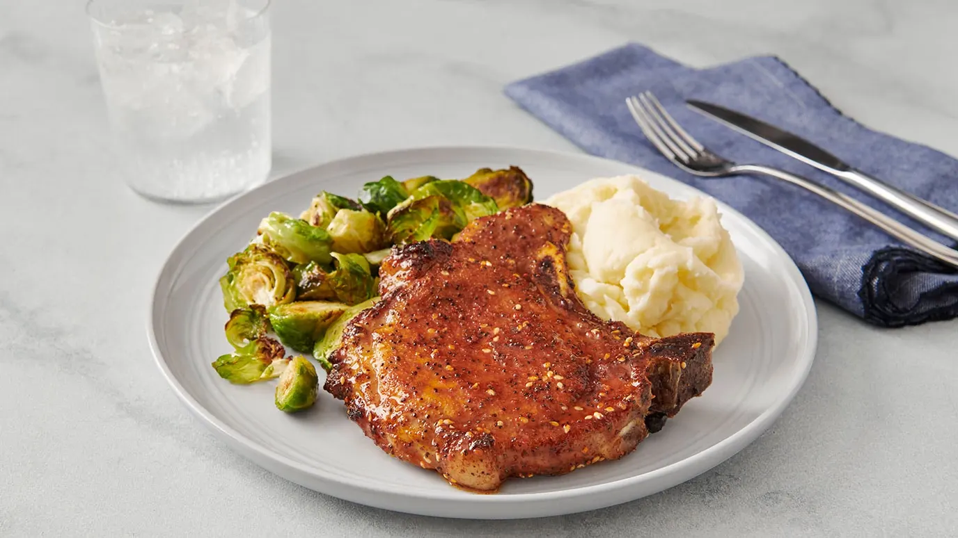 Honey Glazed Pork Chops