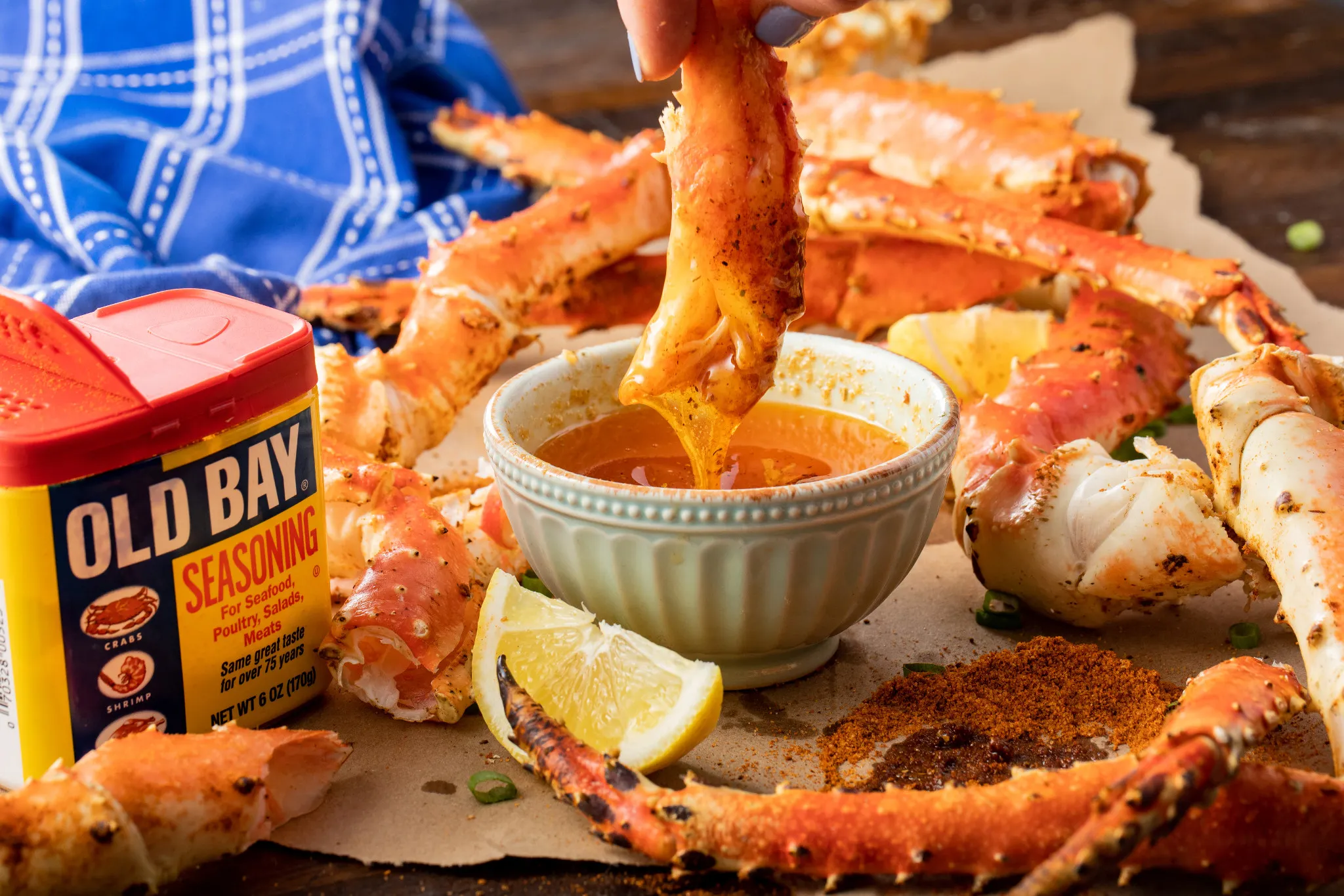 Old Bay Dungeness Crab Legs