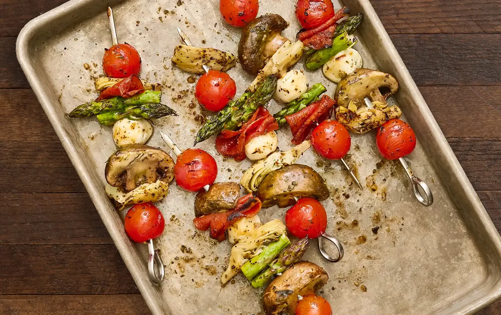 Grilled Antipasto Kabobs