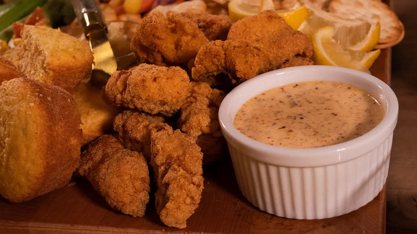 Fried Catfish Nuggets