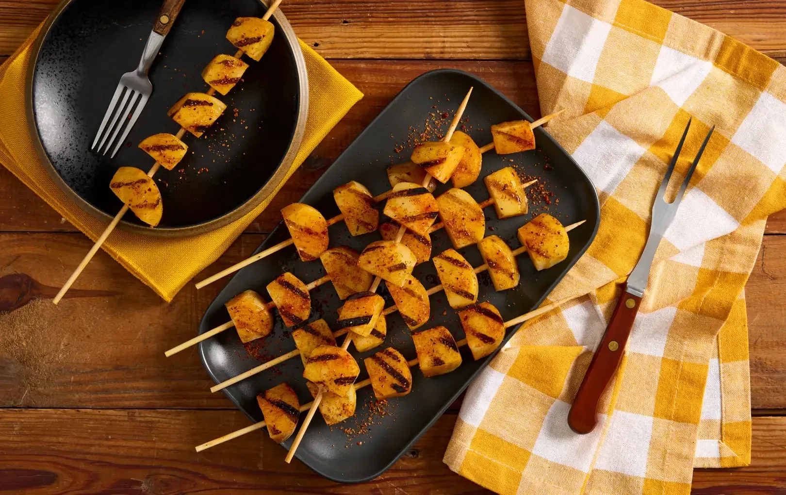Grilled Potato Kabobs