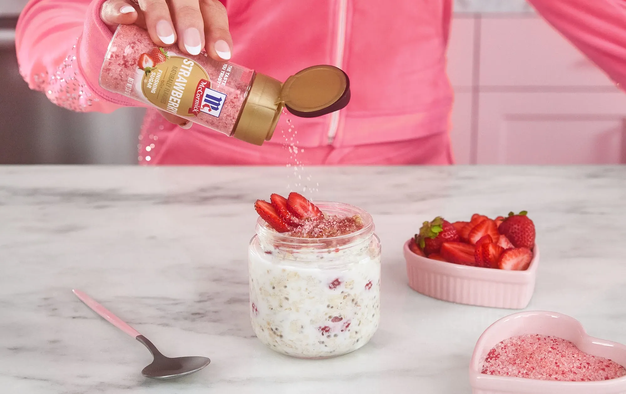Strawberry Overnight Oats