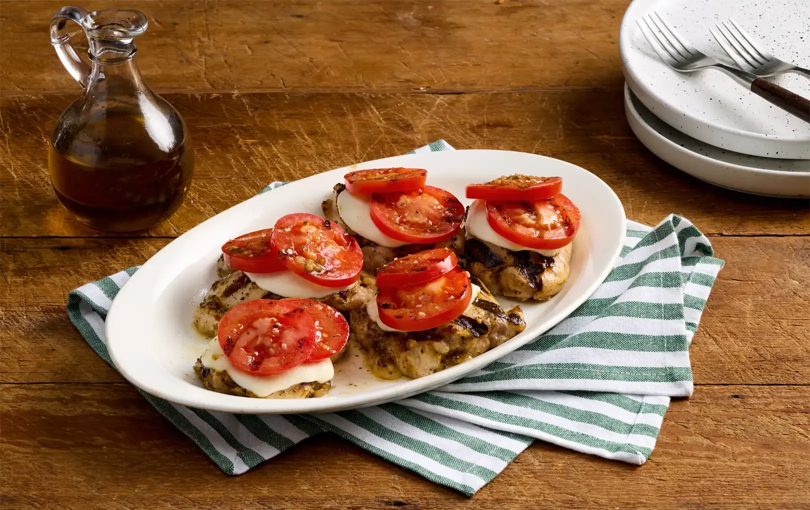 Grilled Italian Bruschetta Chicken