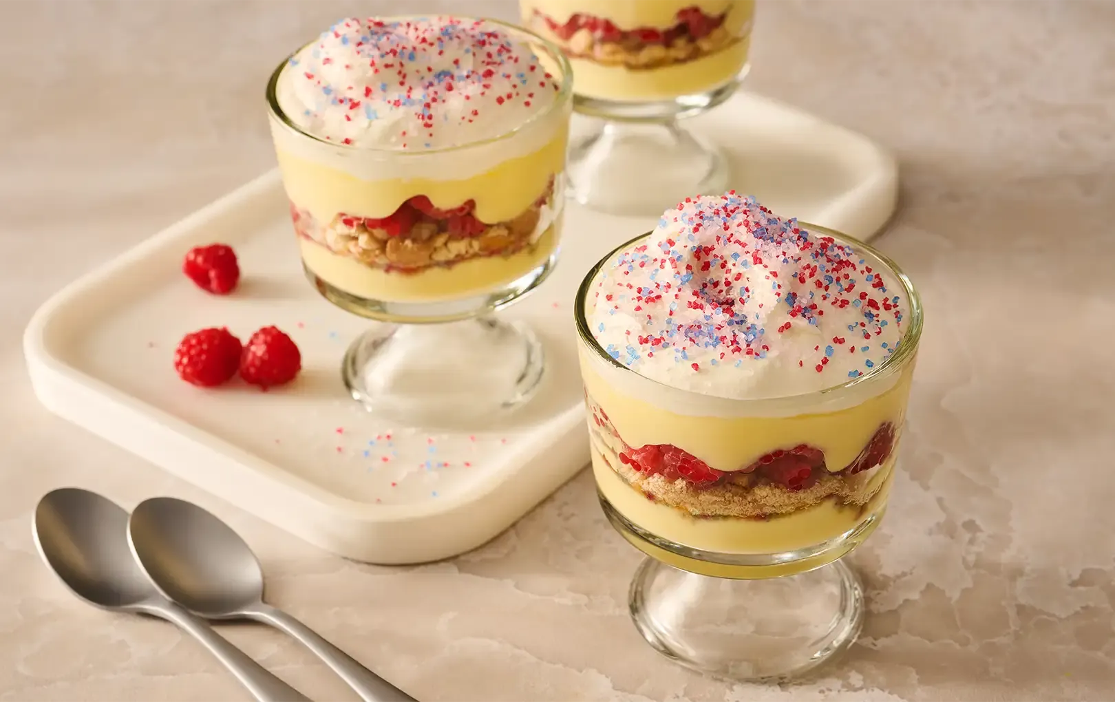 Mixed Berry Mini Parfaits