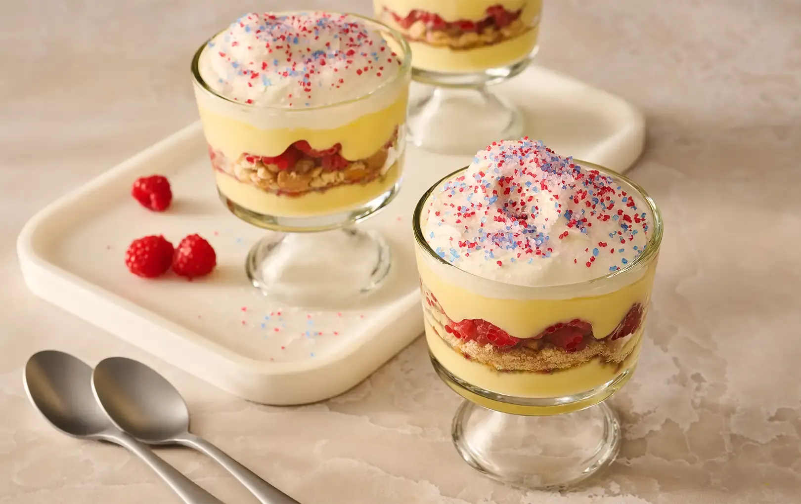 Mixed Berry Mini Parfaits