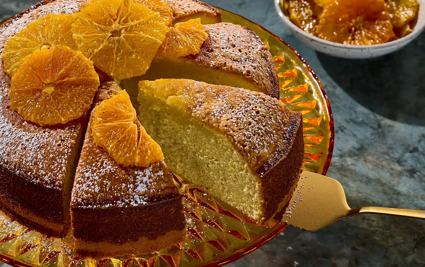 Olive Oil Cake with Macerated Citrus