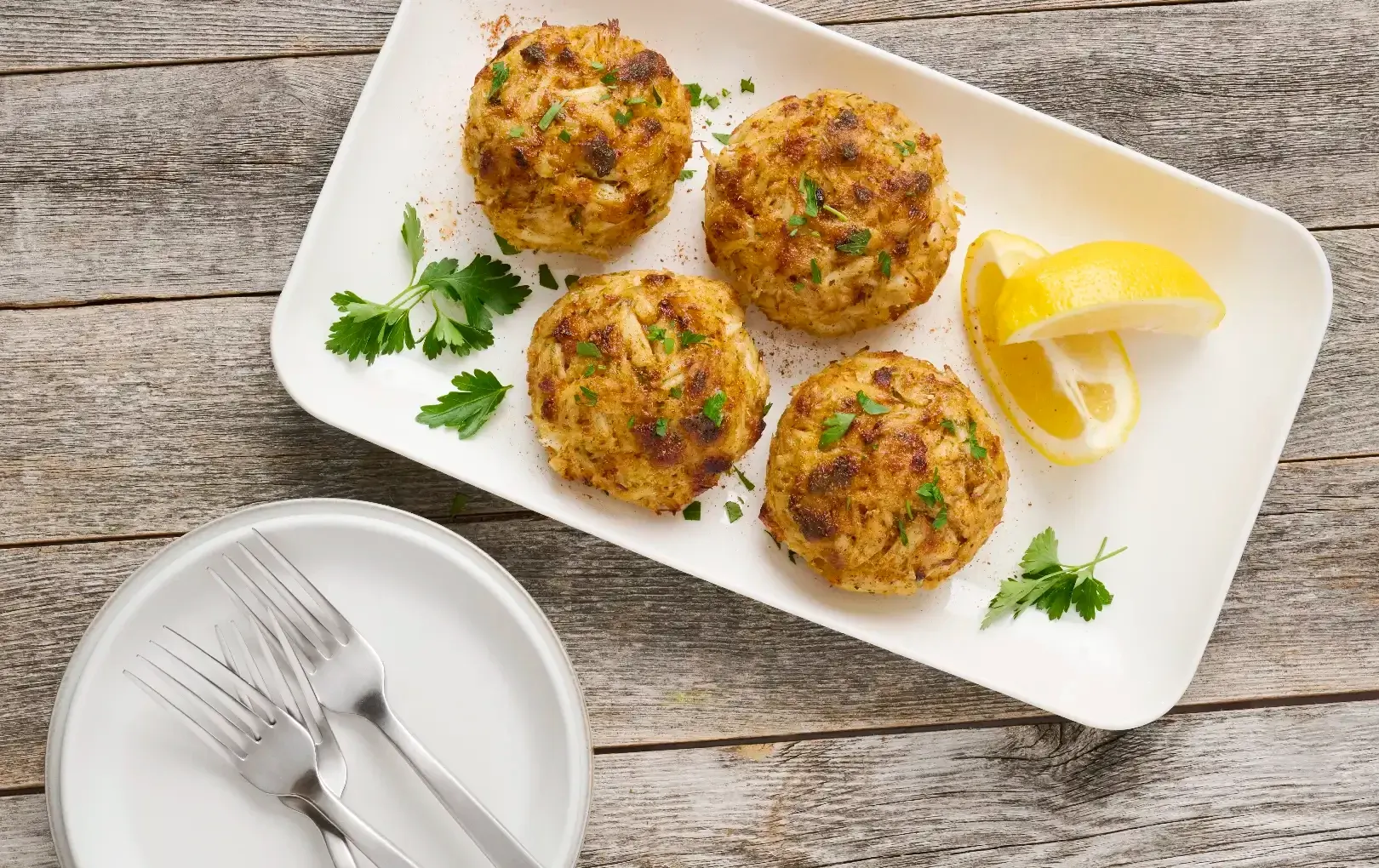 Classic Old Bay Crab Cakes