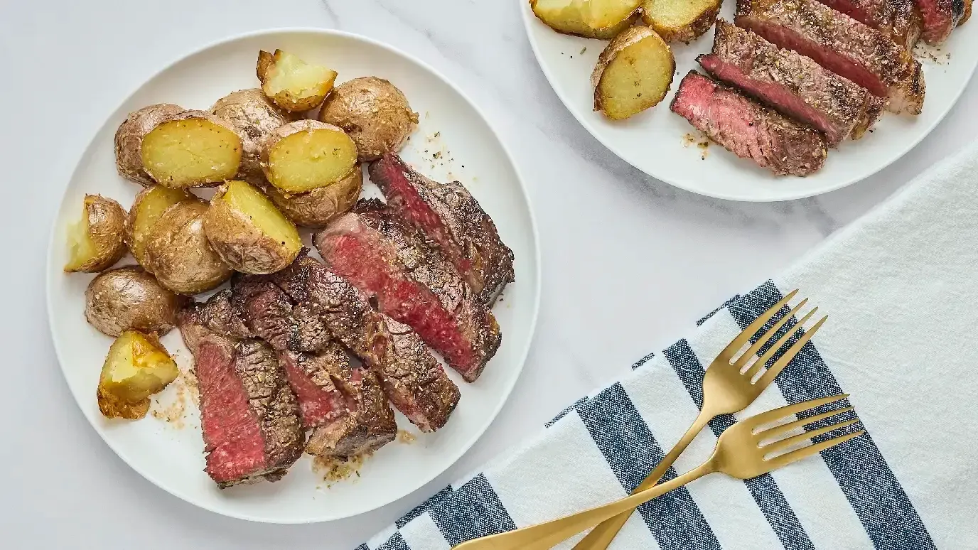 Smoky Garlic and Rosemary Steak