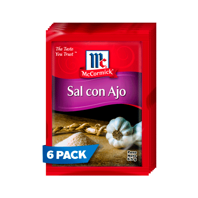 SAL CON AJO MCCORMICK SIX PACK®