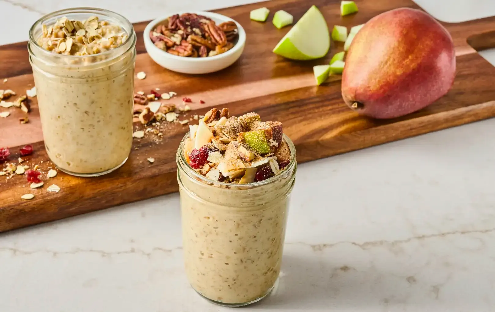 Maple Brown Sugar Overnight Oats