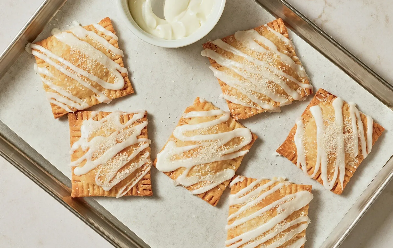 Vanilla Cake Breakfast Pastries