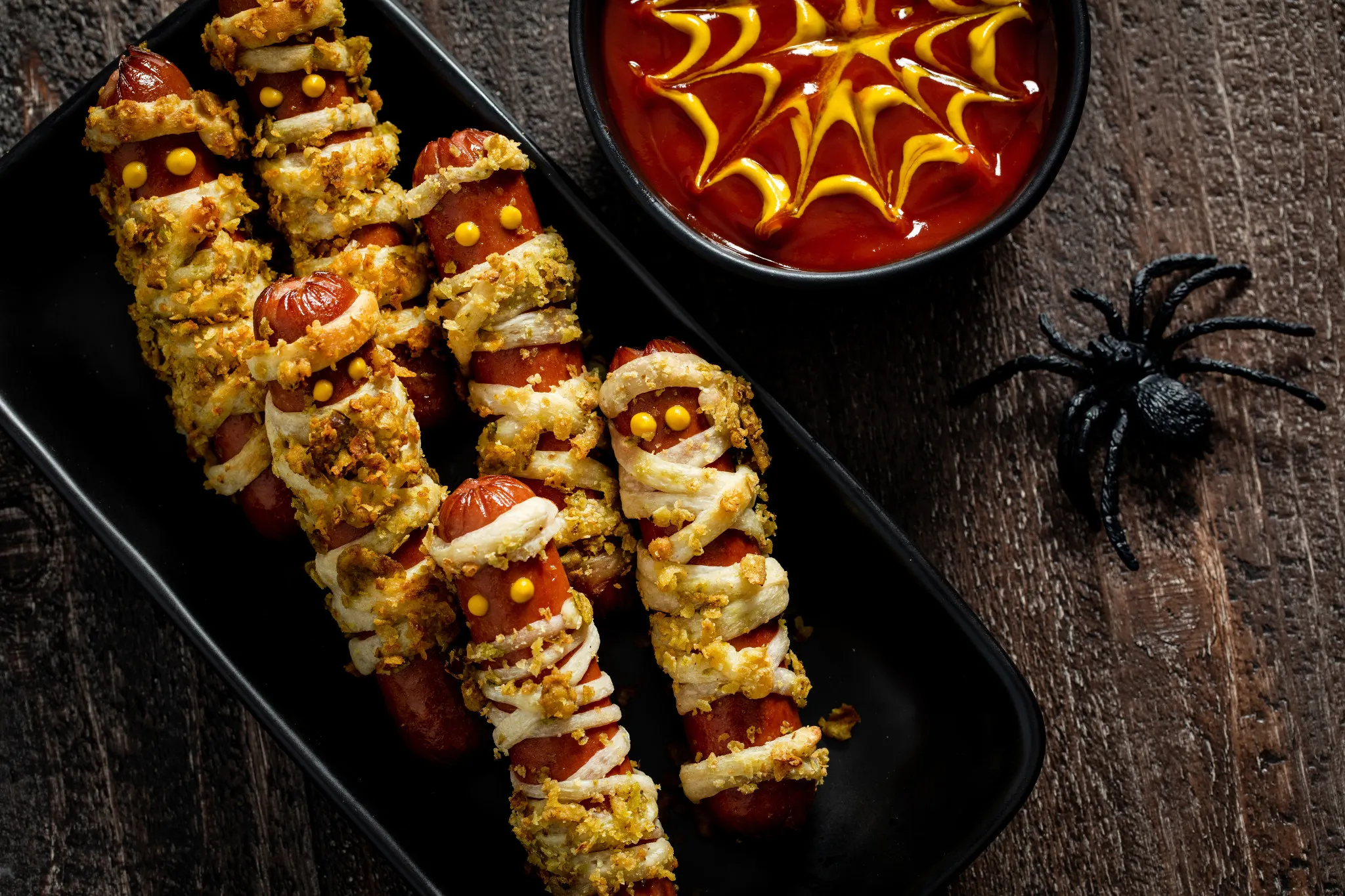 Mummy Pretzel Dogs
