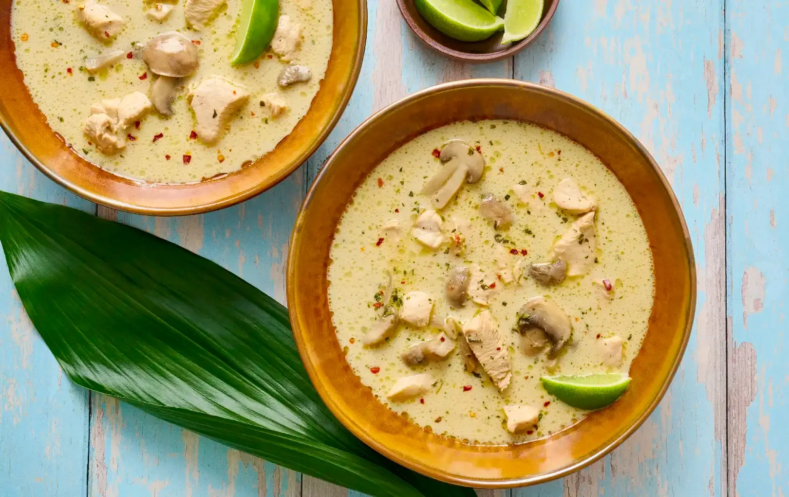 Thai Coconut Chicken Soup