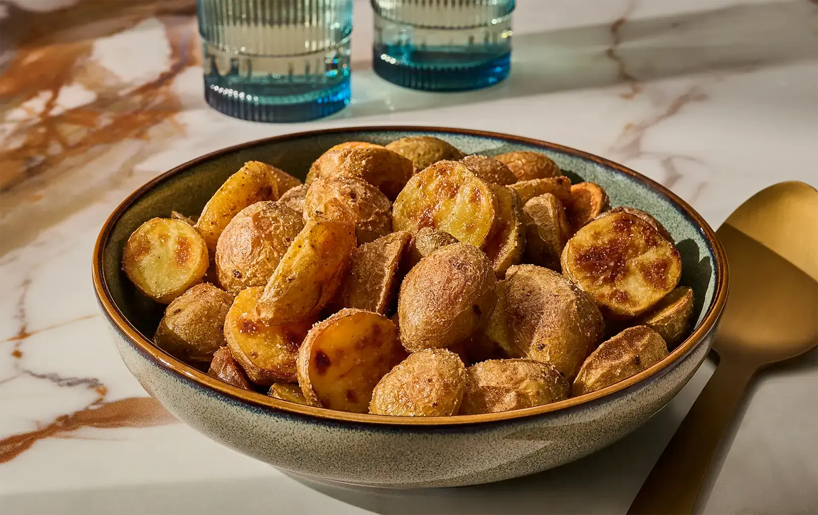 Garlic Truffle Roasted Potatoes