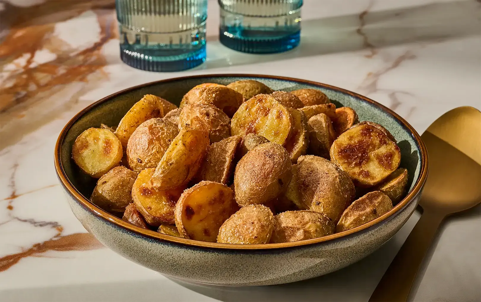 Garlic Truffle Roasted Potatoes