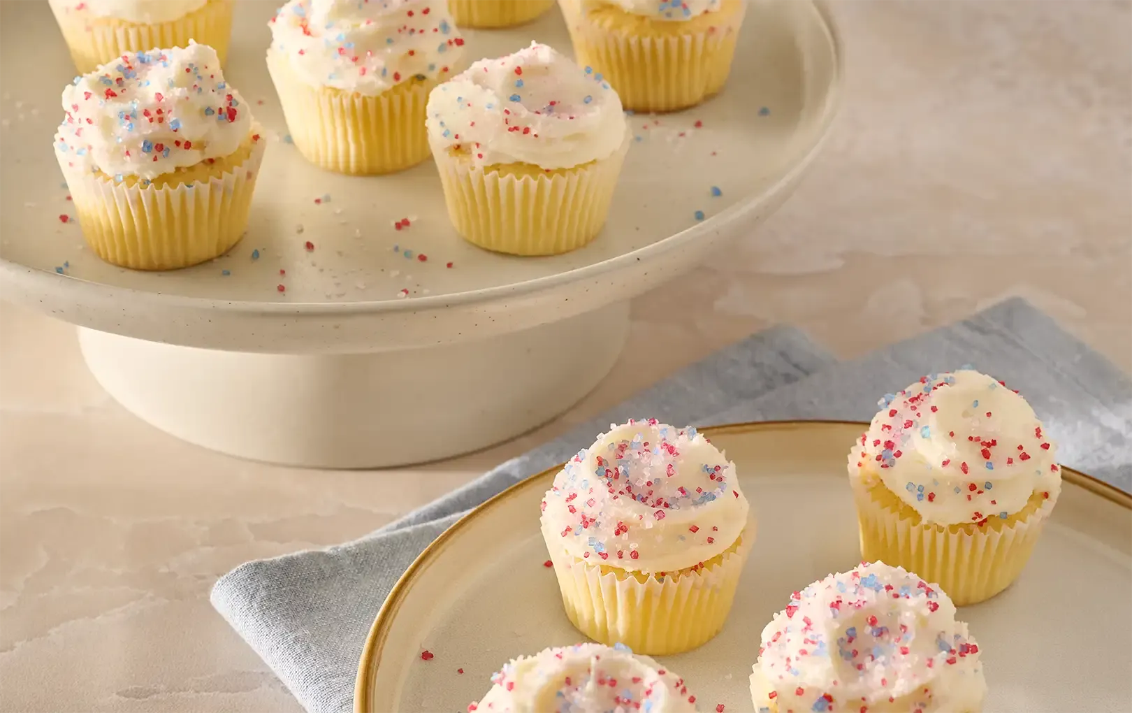 Mixed Berry Mini Cupcakes