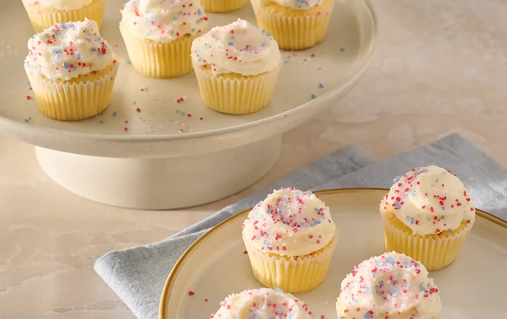 Mixed Berry Mini Cupcakes