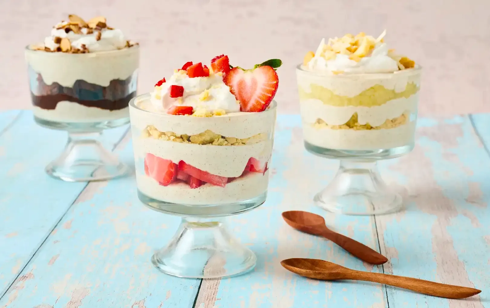 Mini Coconut Mousse Parfaits