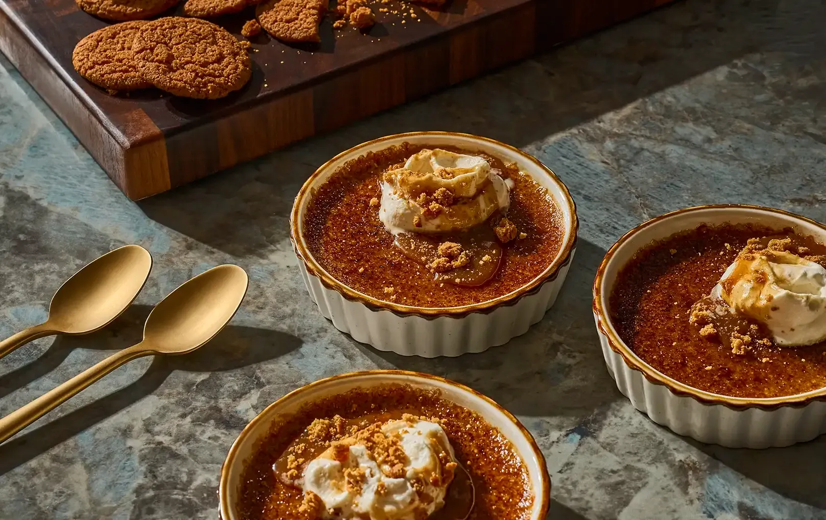 Gingersnap Crème Brulee