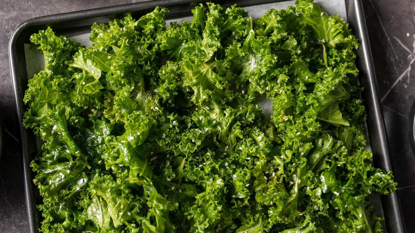 Crispy Seasoned Kale Chips