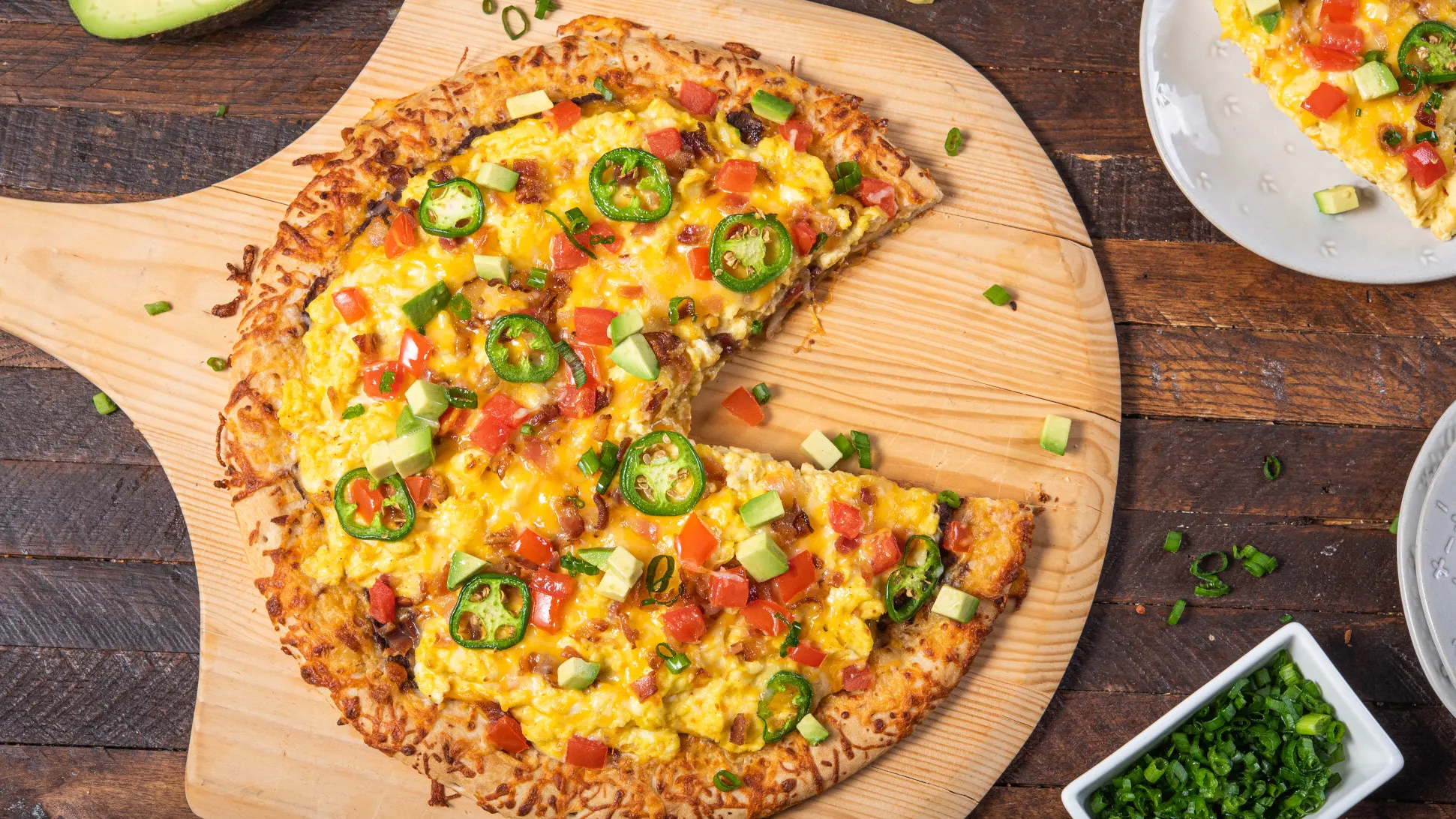 Southwestern Breakfast Pizza