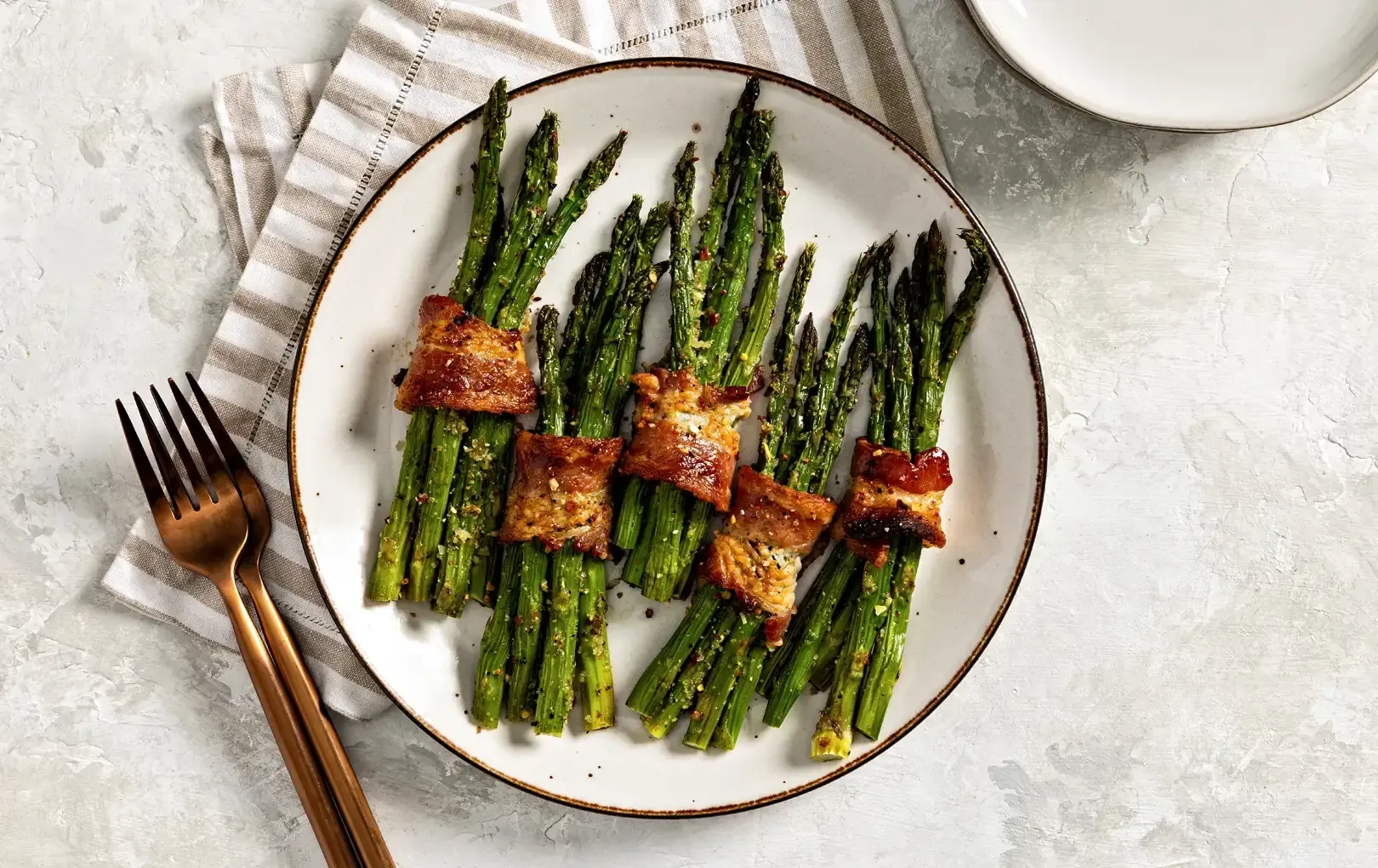 Asparagus Wrapped In Bacon