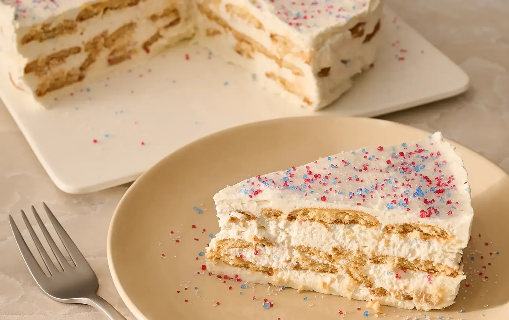 Mixed Berry Icebox Cake