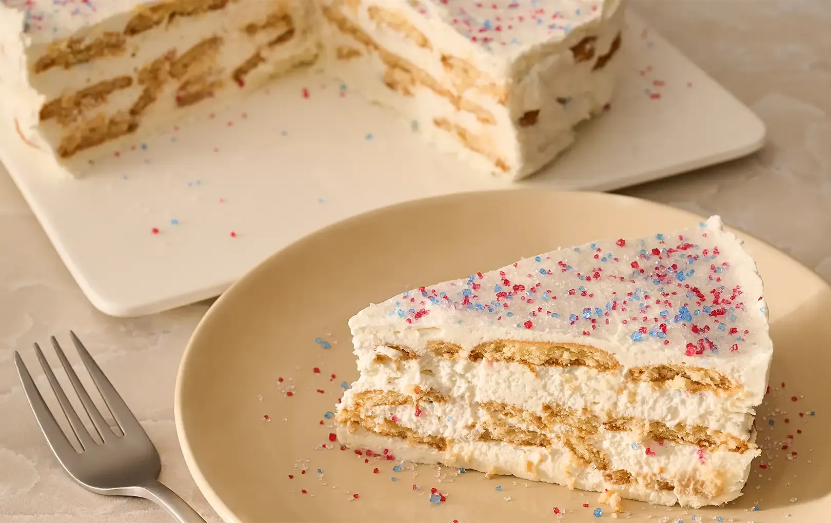 Mixed Berry Icebox Cake