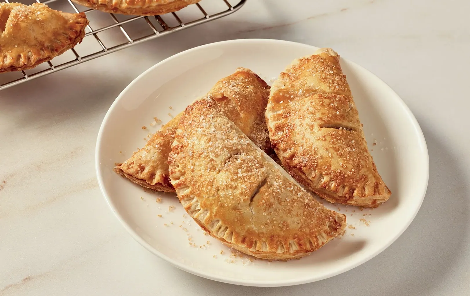Salted Caramel Apple Hand Pies
