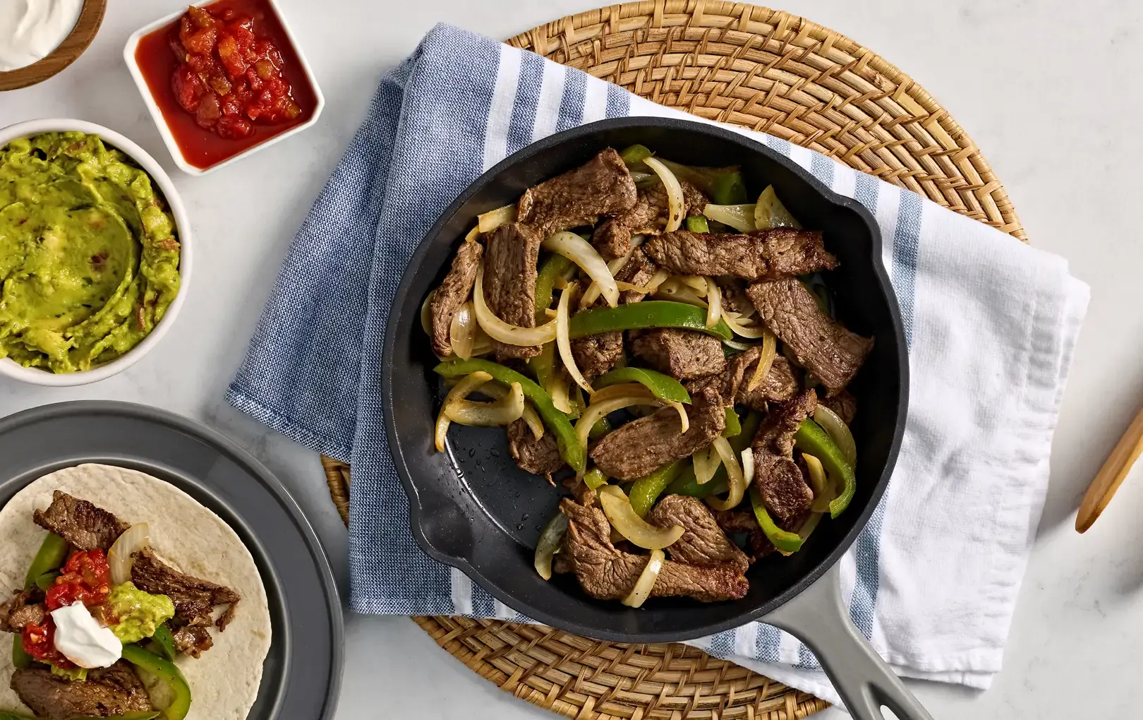 Easy Steak Fajitas