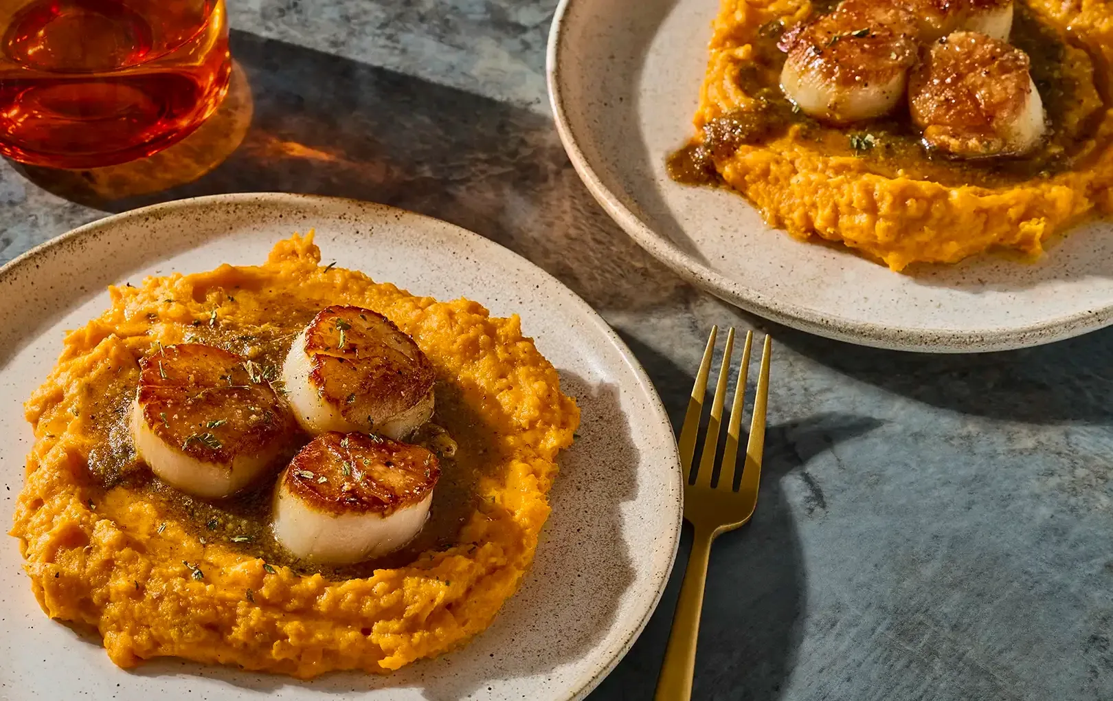Miso Brown Butter Scallops