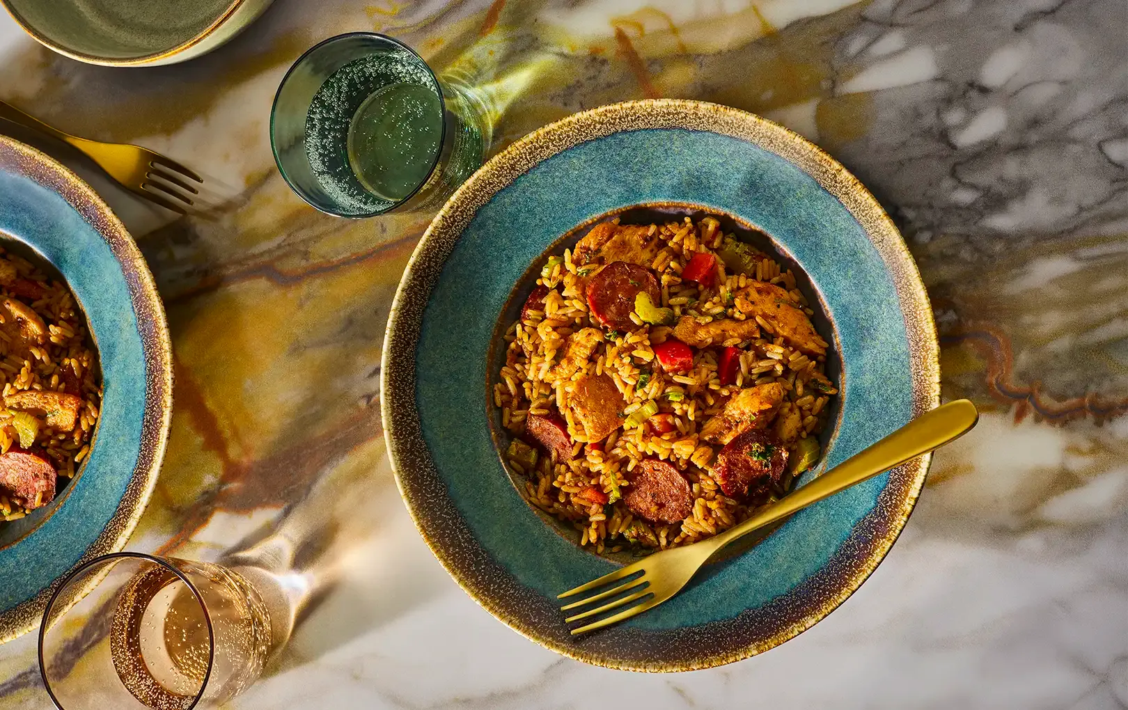 Chicken And Sausage Jambalaya