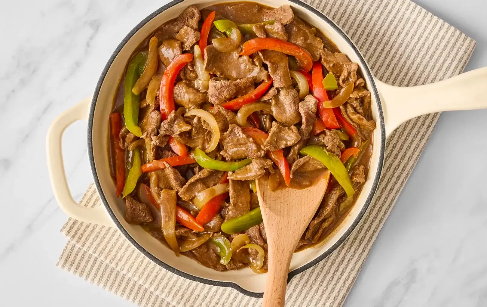 Pepper Steak Stir-Fry Recipe