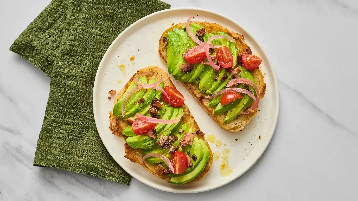 Avocado Toast with Balsamic Herb Salt
