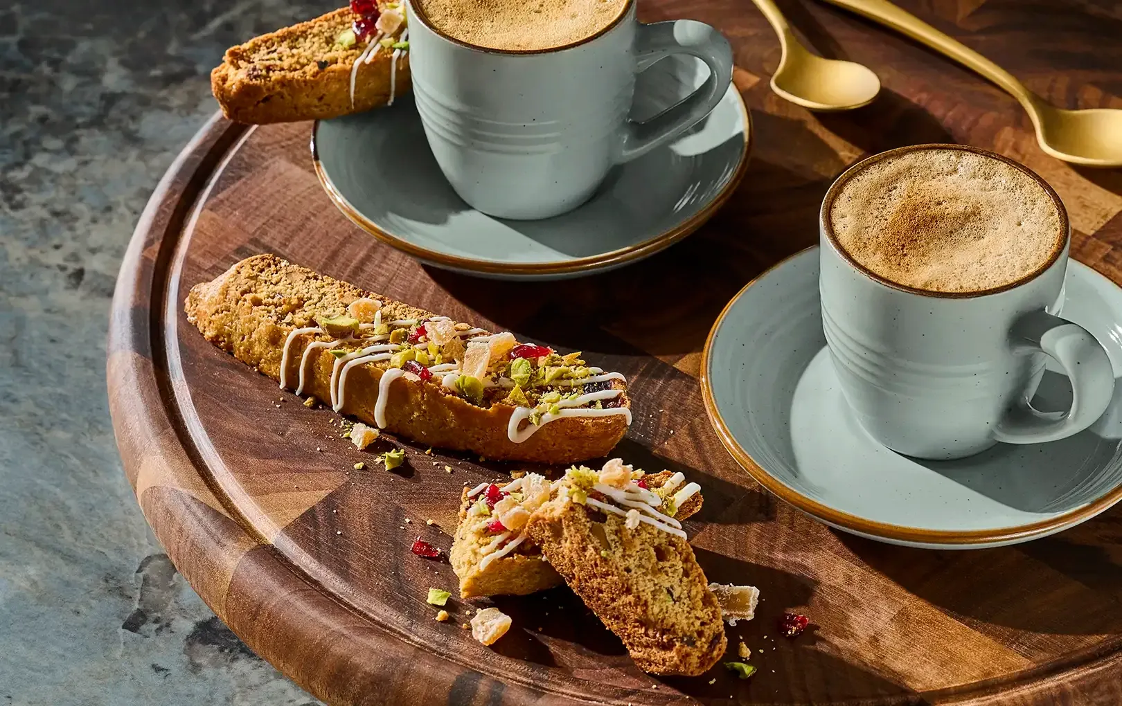 Cranberry Pistachio Biscotti