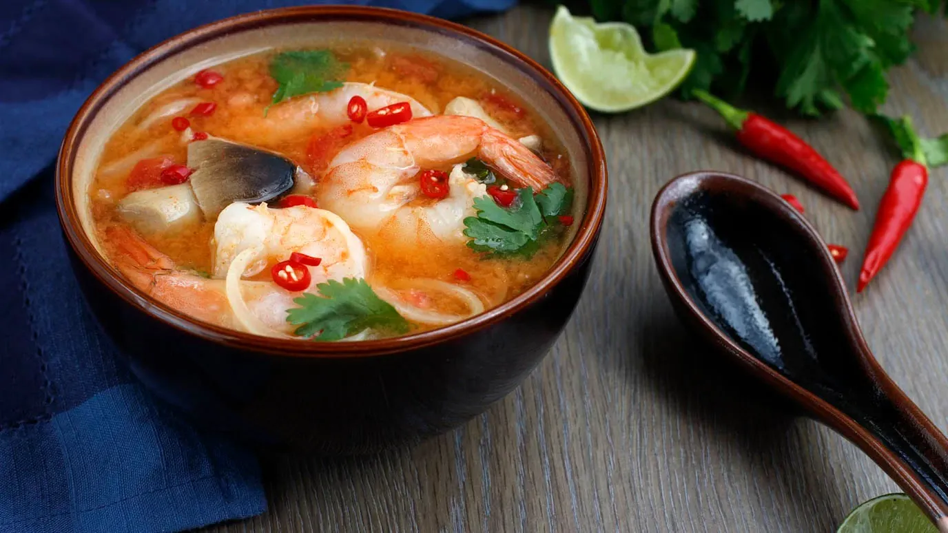 Tom Yum Soup (Hot and Sour Soup)