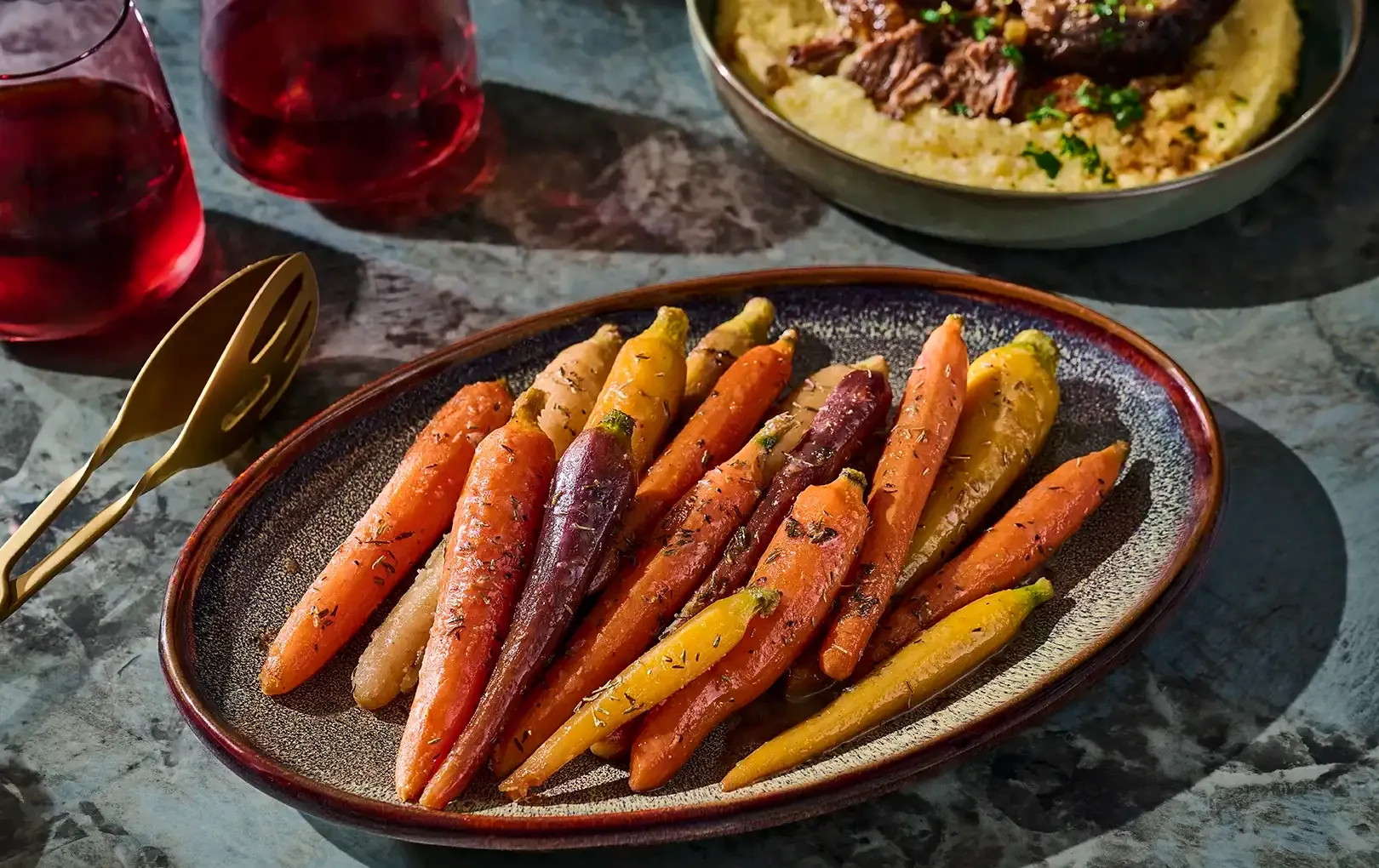 Thyme Glazed Carrots