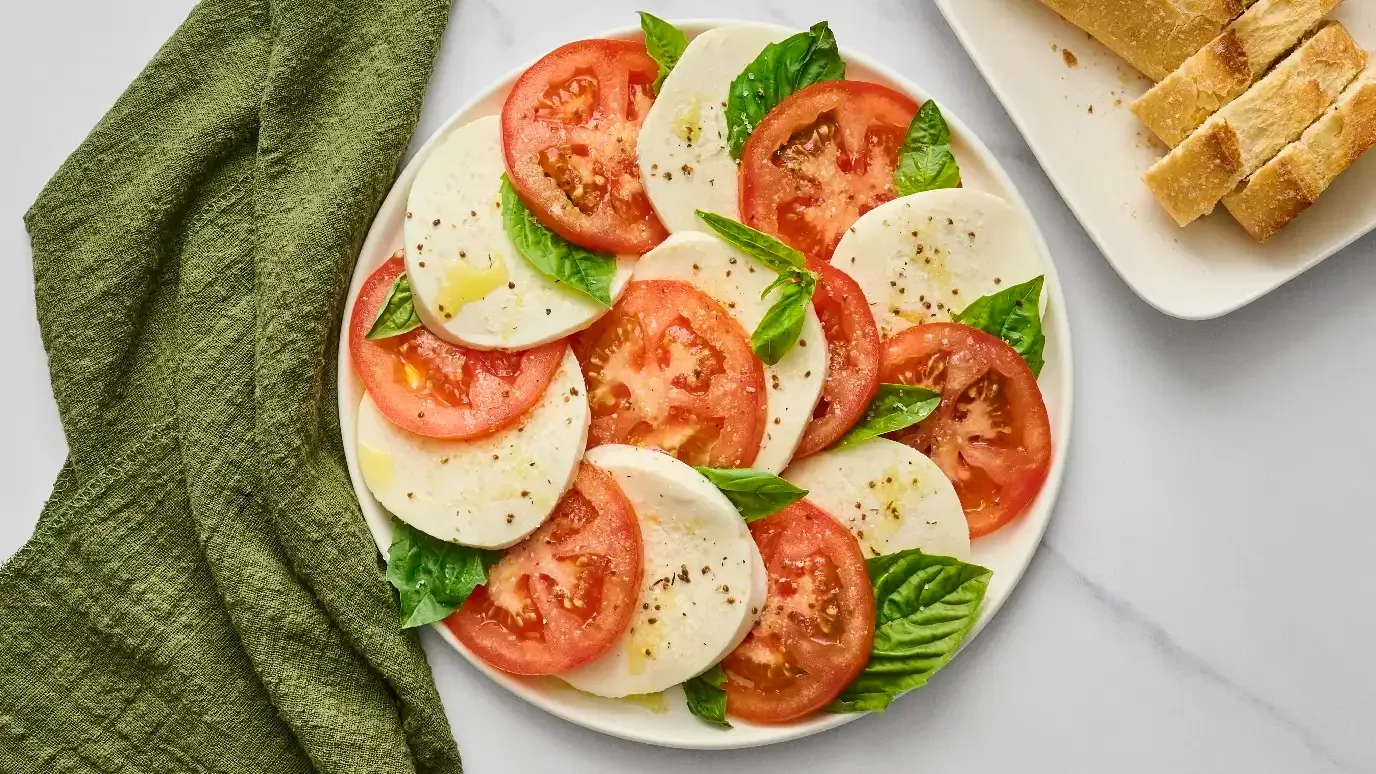 Balsamic Herb Caprese Salad