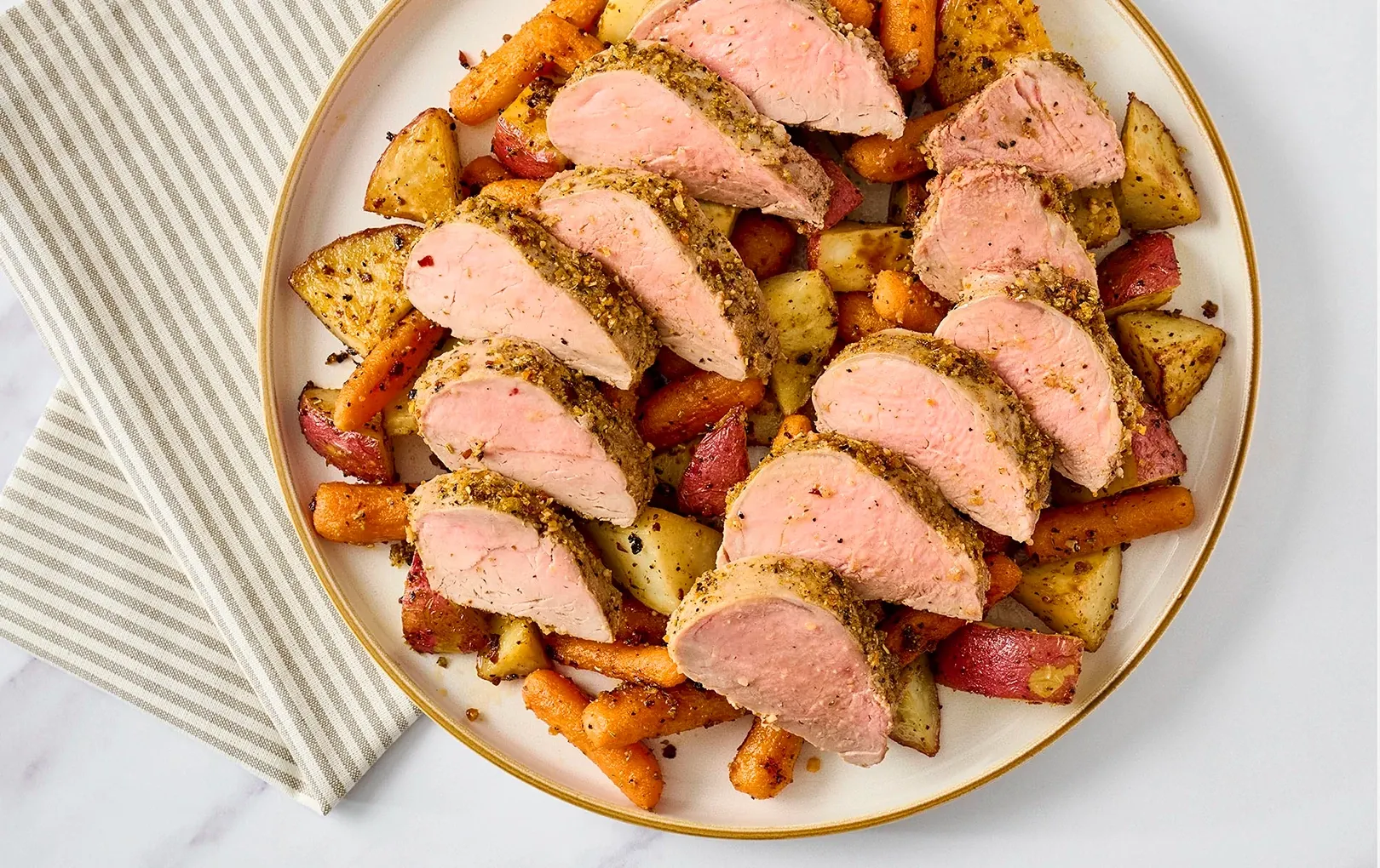 Pork Tenderloin and Veggies