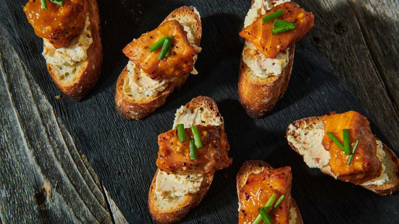 Mango Habanero Salmon Burnt Ends