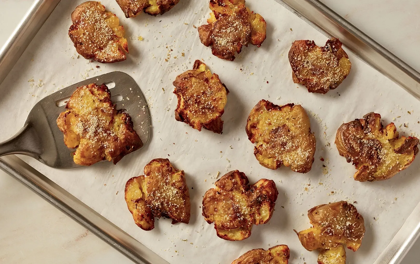 Ranch Smashed Potatoes