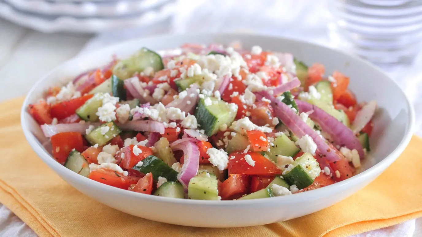 Zesty Cucumber and Tomato Salad