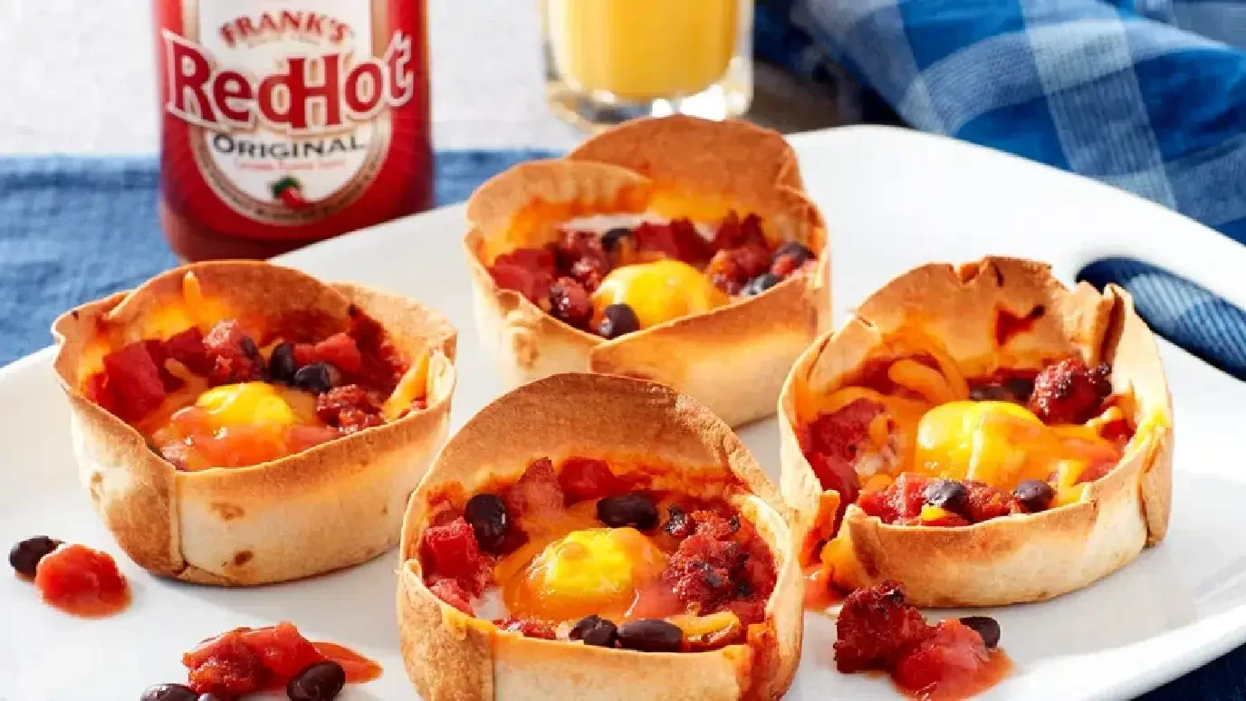 Franks RedHot Hiszpańskie Jajka po Gospodarsku w Kubkach Tortilla