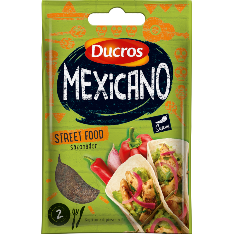 Sazonador mexicano street food Ducros