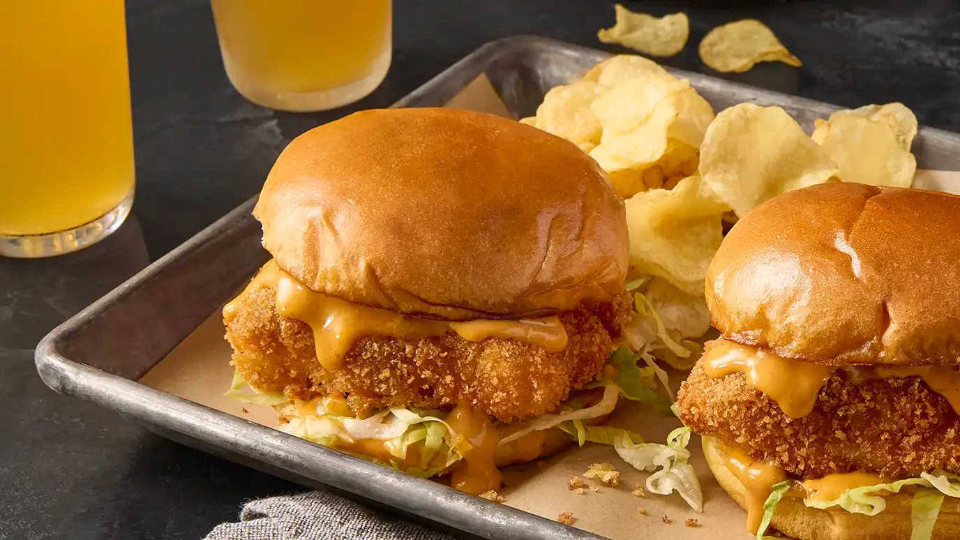 Crispy Fried Fish Sandwiches