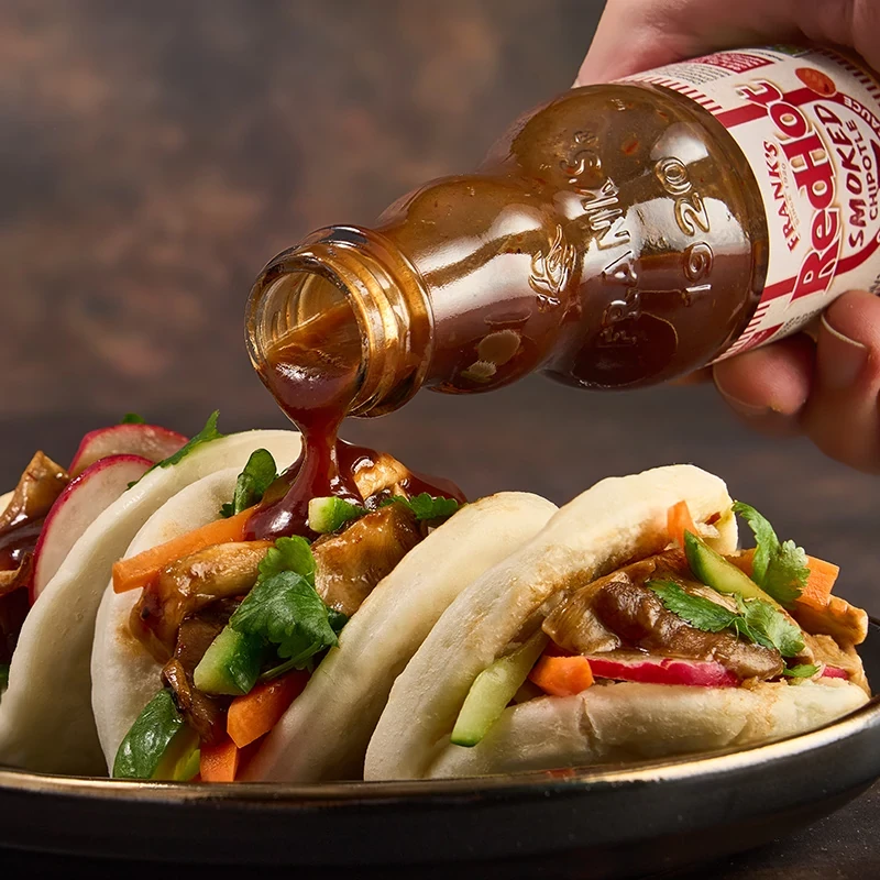 Frank's RedHot Bao z Boczniakami Frank's RedHot Bao z Boczniakami
