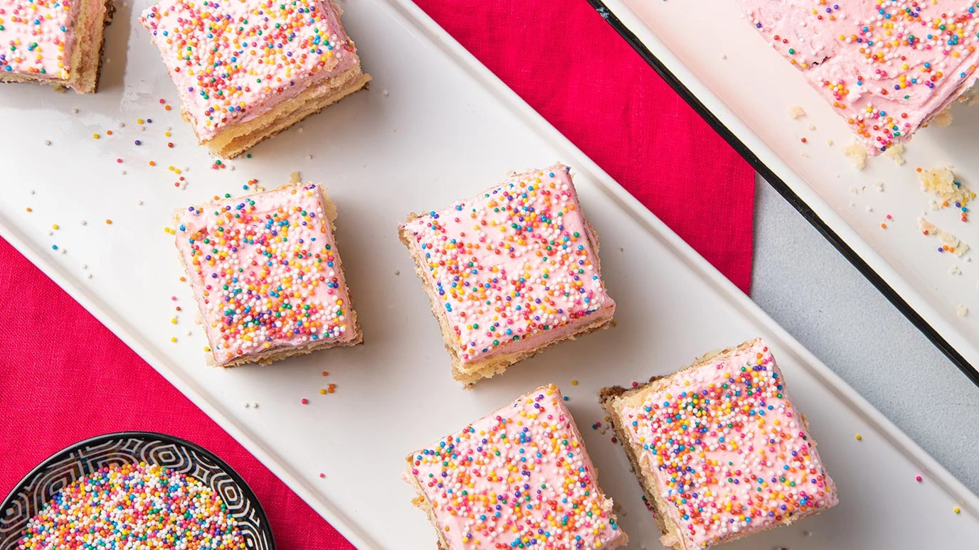 Cortadillo (Mexican Pink Cake)