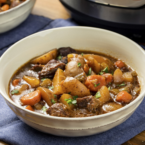 What is the minimum and maximum cooking time for Meat/Stew